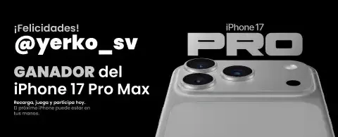 Sorteo Exclusivo iPhone 17 Pro Max promotion